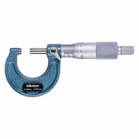 MITUTOYO 103-129 Micrometer 0-25 mm/0.001 mm | CT3XBR 39W990