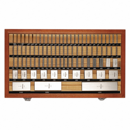 MITUTOYO 516-402-26 81 Pc, Inch, Square, Steel, Asme 0 | CT3RMT 39X424