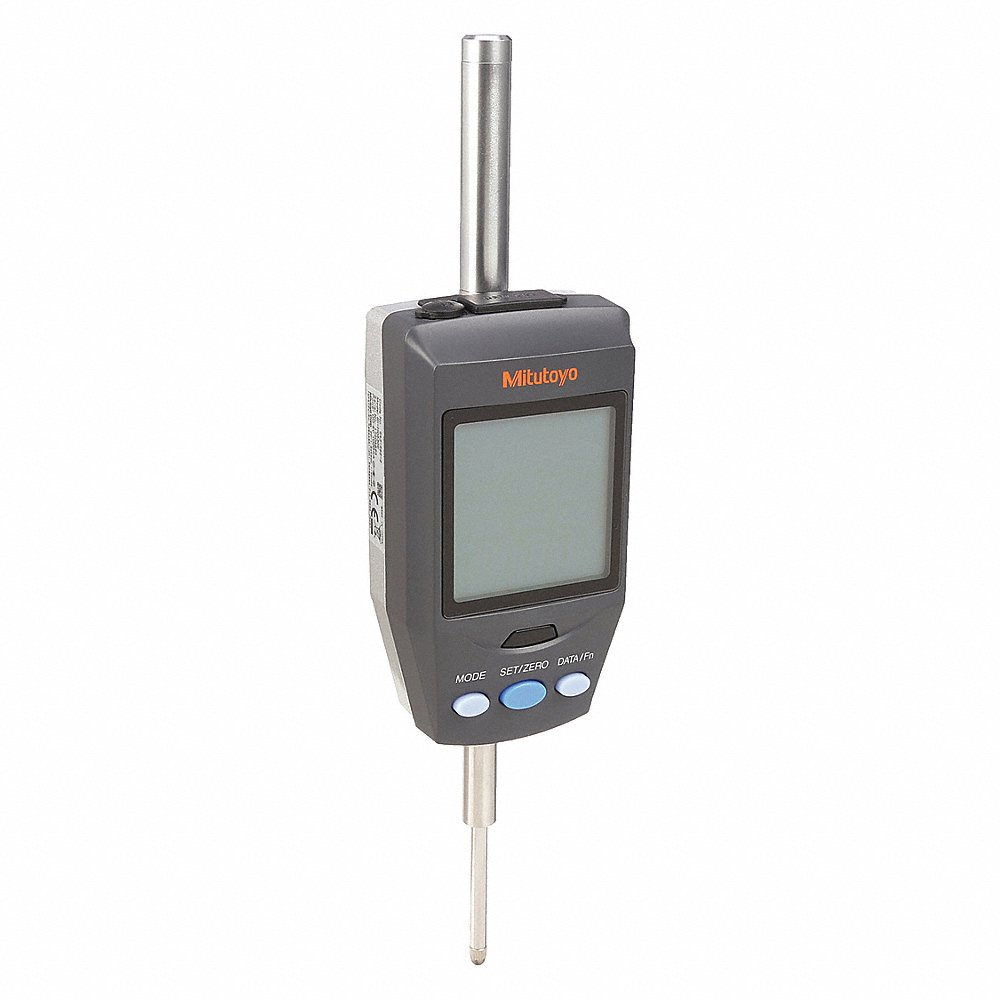 Backlit Digital Indicator, 0 Inch to 0.5 Inch / 0 to 12.7 mm, Ip42, Plunger