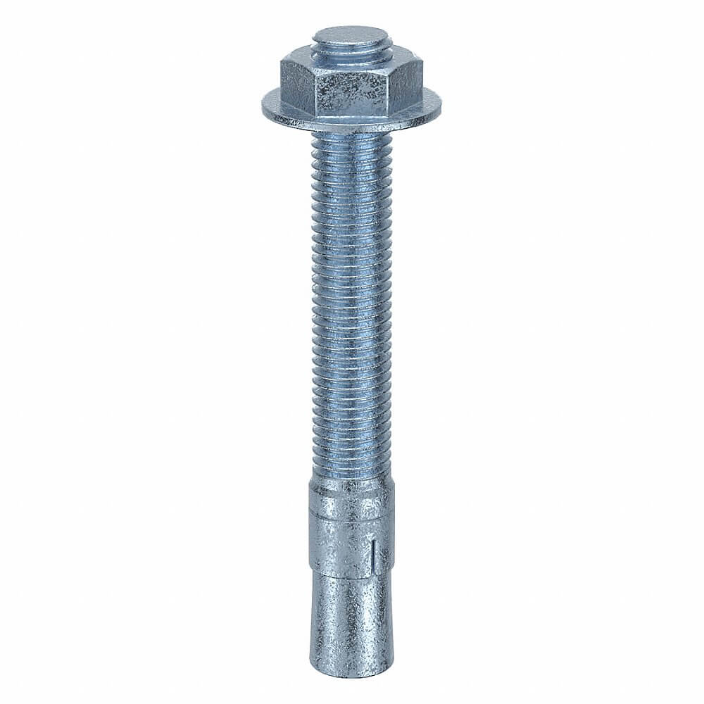 MKT FASTENING 2634614 Wedge Anchor, Zinc Plated, 3/4 Inch Anchor Dia., 6-1/4 Inch Anchor Length, 5Pk | AB6KKP 21U898