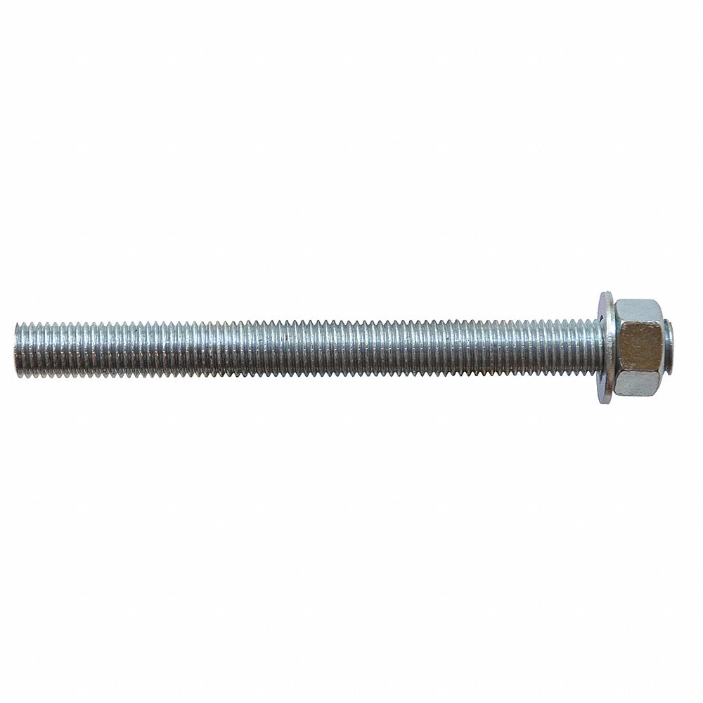 Stud Assembly, Steel, 6 In Min. Hole Dep., 3/4 In Rod Dia.
