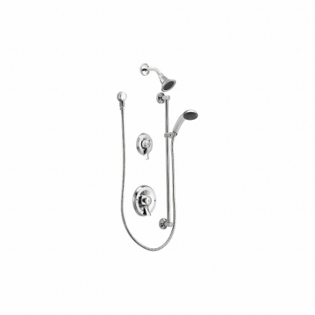 MOEN 8342EP15 Showerhead Kit, Moen, Commercial, 1.5 Gpm Fixed Showerhead Flow Rate, Single Function | CT3TKQ 52RR02