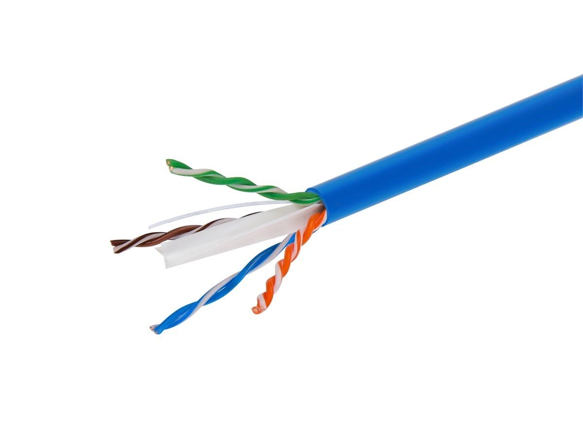 Cat6 Utp Stranded, 1000 ft., Blue