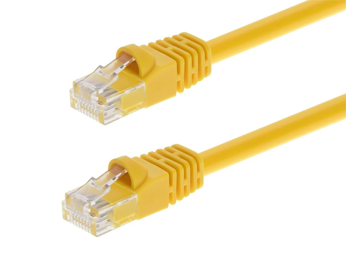 MONOPRICE 2291 Patch Cord Cat6 1Ft Yellow | AE6YPB 5VZJ4