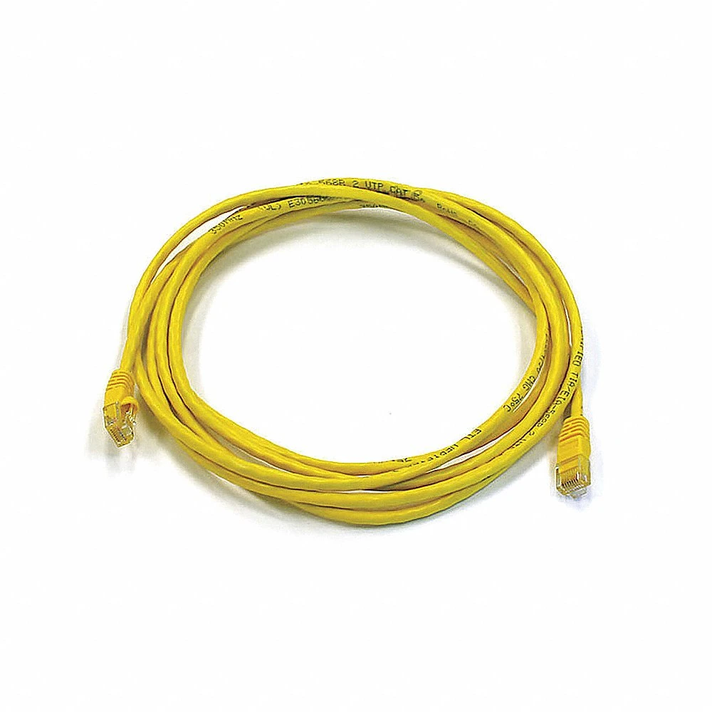 MONOPRICE 3443 Patch Cord Cat6 10Ft Yellow | AE6YQW 5VZP7