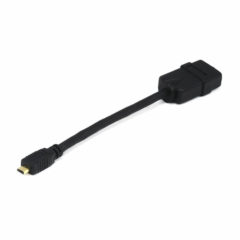 MONOPRICE 7603 Micro Hdmi(m) To Hdmi(f) Adapter 6inch | AA6JYB 14C364