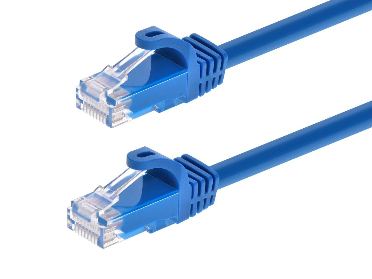 MONOPRICE 9806 Ethernet Cable Cat6 5 feet Blue 24AWG | AC7EWJ 38F968