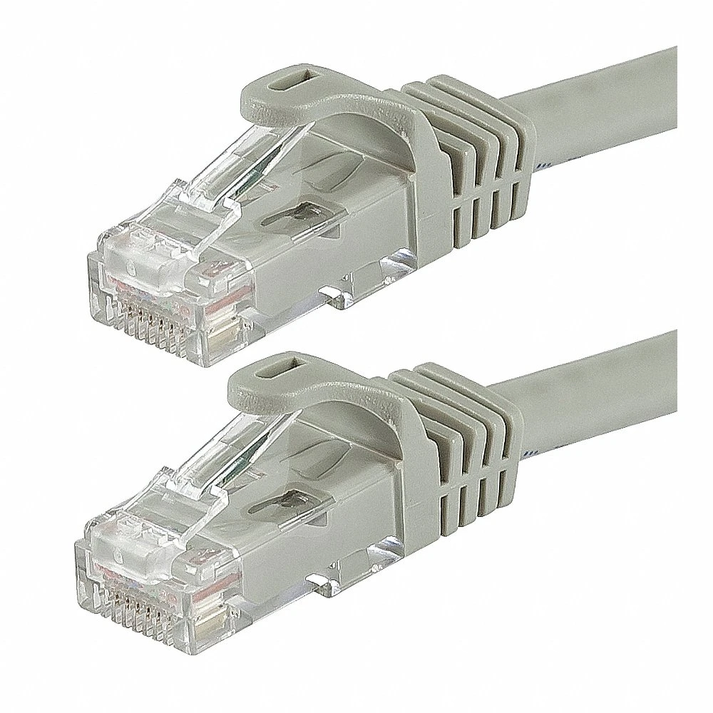 MONOPRICE 9807 Ethernet Cable Cat6 5 feet Gray 24AWG | AC7EWK 38F969