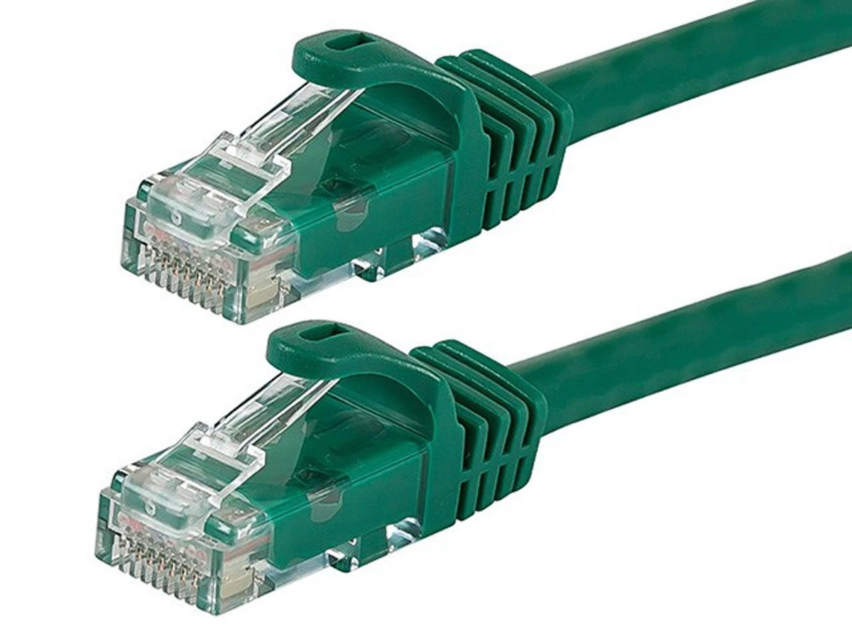 MONOPRICE 9846 Ethernet Cable Cat6 1 feet Green 24AWG | AC7EVM 38F948