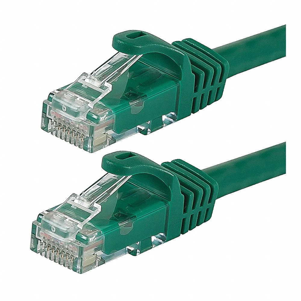MONOPRICE 9854 Ethernet Cable Cat6 25 feet Green 24AWG | AC7EXW 38G003
