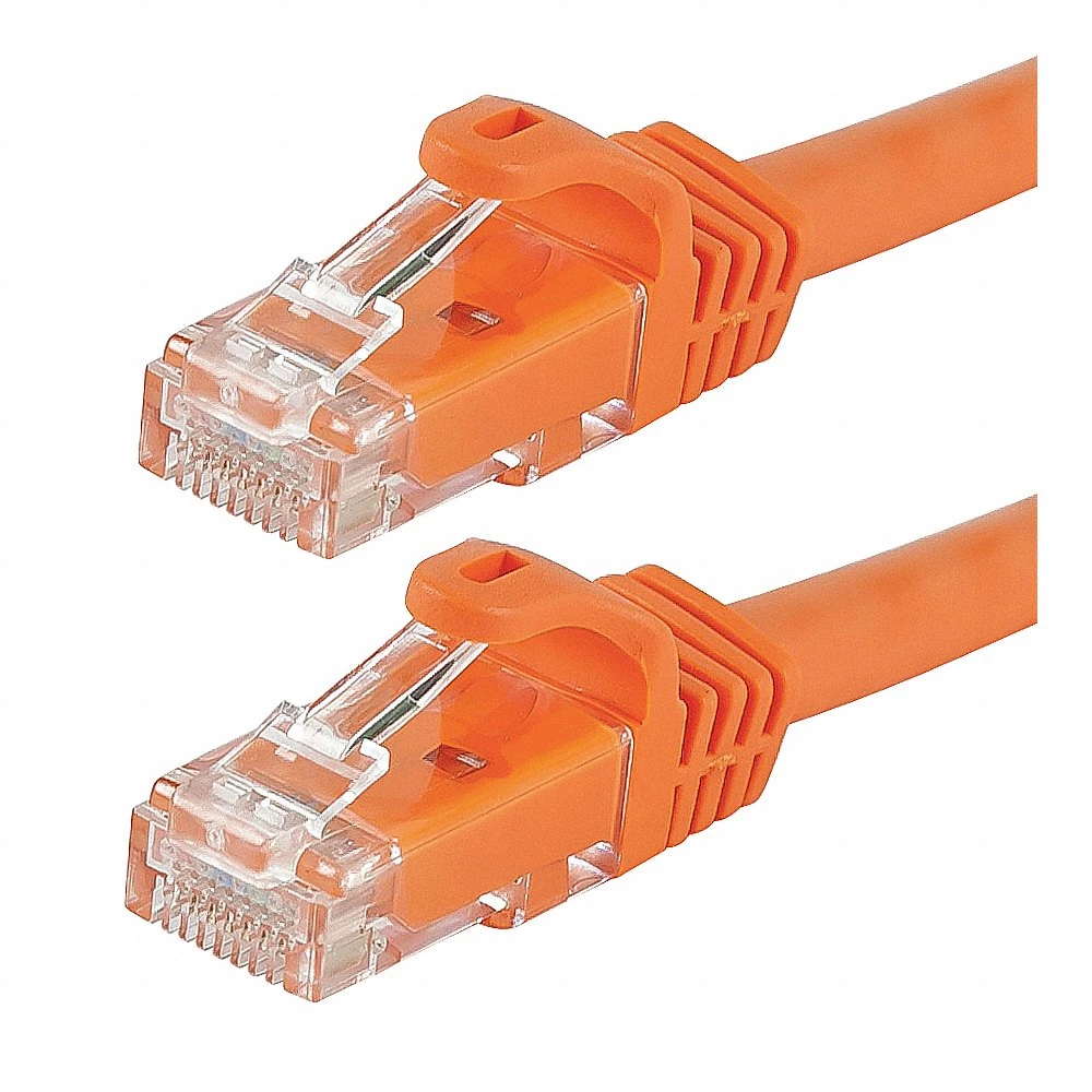 MONOPRICE 9865 Ethernet Cable Cat6 2 feet Orange 24AWG | AC7EVX 38F957