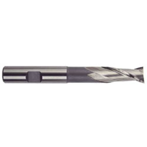 MORSE CUTTING TOOLS 43752 Cutting End Mill, 5/16 x 3/8 x 3/4 x 3Â 5/16 Inch Size, 2 Flute, Single End | AK8KPP