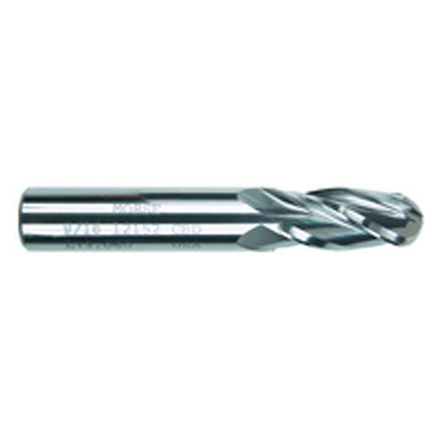 MORSE CUTTING TOOLS 59448 Ballnose End Mill, 5 Mm Dia., 5 Mm Shank, 16 Mm Depth | AK8UQZ