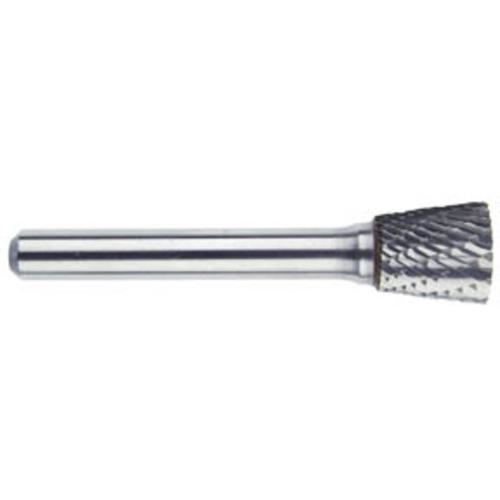MORSE CUTTING TOOLS 59618 Rotary File Bit, Sn-1 Style, Carbide Burr, Double Cut | AM6HZT