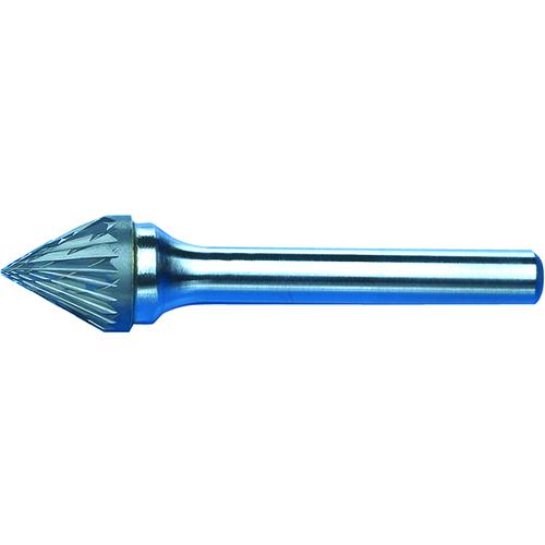 MORSE CUTTING TOOLS 83504 Rotary File Bit, Sj-5 Style, Carbide Burr, Double Cut | AM6TYJ