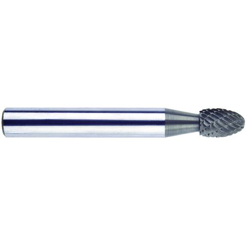 MORSE CUTTING TOOLS 83395 Rotary File Bit, Se-11 Style, Carbide Burr, Double Cut | AM6RJV