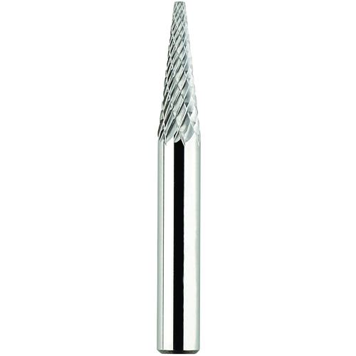 MORSE CUTTING TOOLS 83419 Rotary File Bit, Sm-1 Style, Carbide Burr, Double Cut | AM6RKG