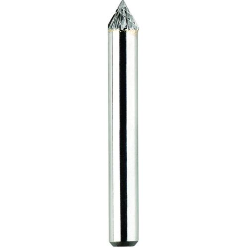 MORSE CUTTING TOOLS 83502 Rotary File Bit, Sj-1 Style, Carbide Burr, Double Cut | AM6TYG