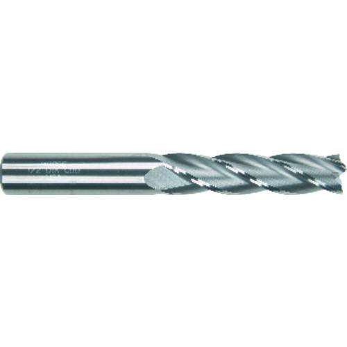 MORSE CUTTING TOOLS 90835 Cutting End Mill, 7/16 x 7/16 x 2 x 4 Inch Size, 4 Flute, Single End | AM6KBB