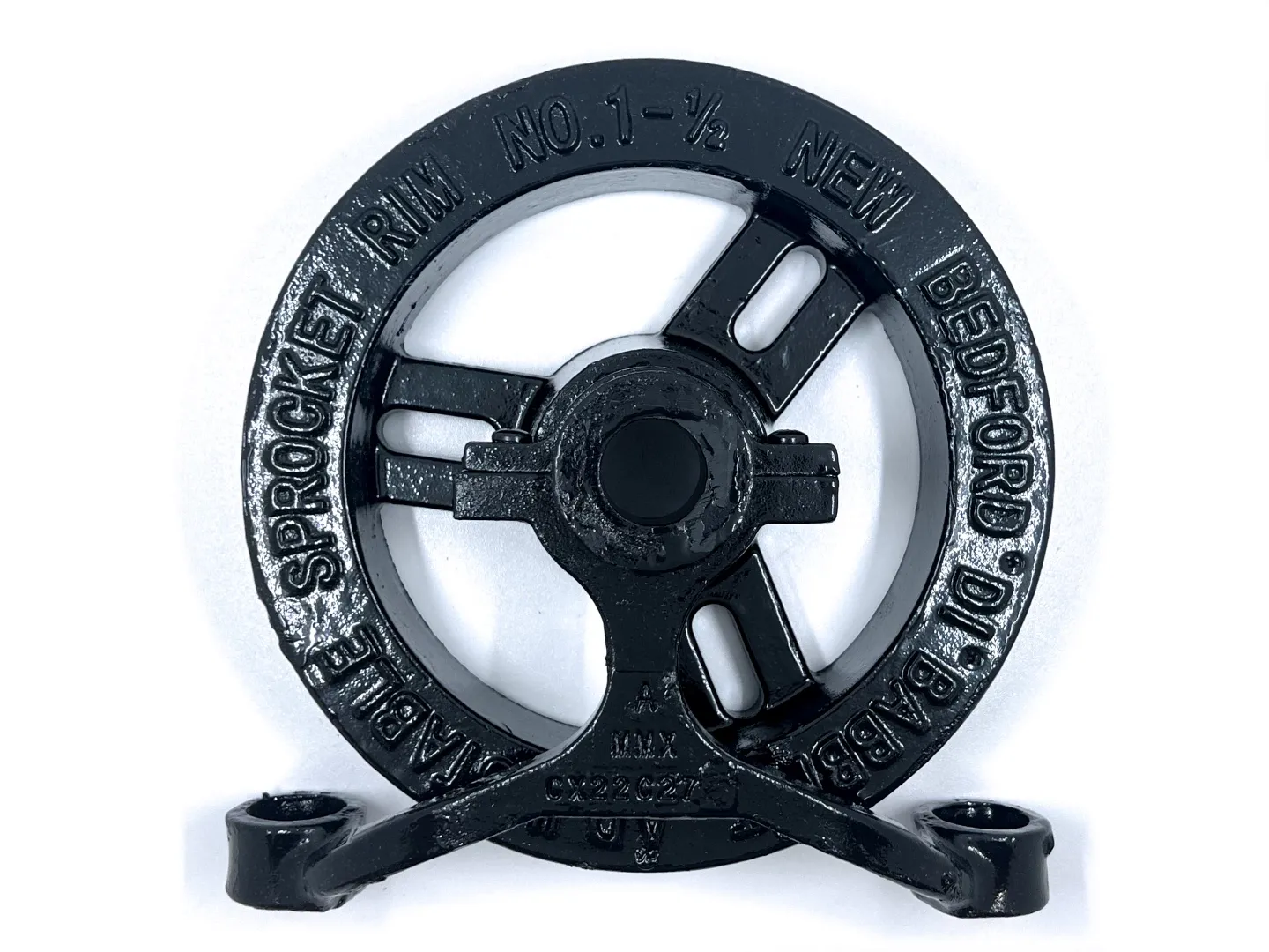 MORSE DRUM 1-P Chain Wheel, #1-1/2 With Guide, Spark Resistant | CD8ZVC