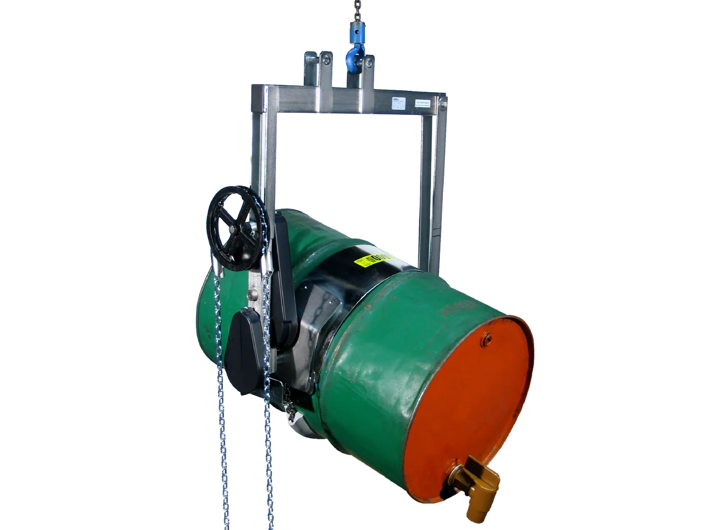 MORSE DRUM 185A-HDSS Kontrol-Karrier, Stainless Steel, 208-Litre, 680 kg Capacity | AF6EZG