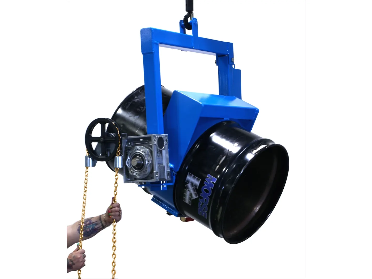 MORSE DRUM 185XMGR Kontrol-Karrier, 3-Piece Drum Holder Spark Resistant, 1134 kg Capacity | AF6EZN