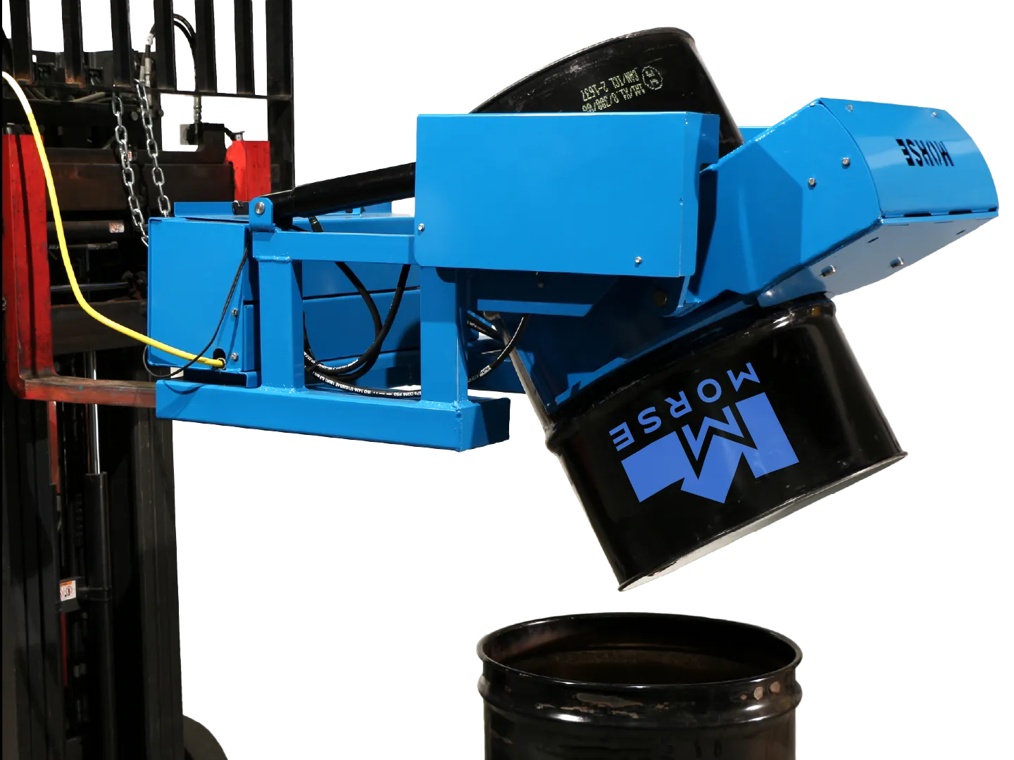 MORSE DRUM 290F Power Grip Fork Mount Drum Handler, Single Drum, Capacity 1500 lbs. | CE7LYQ
