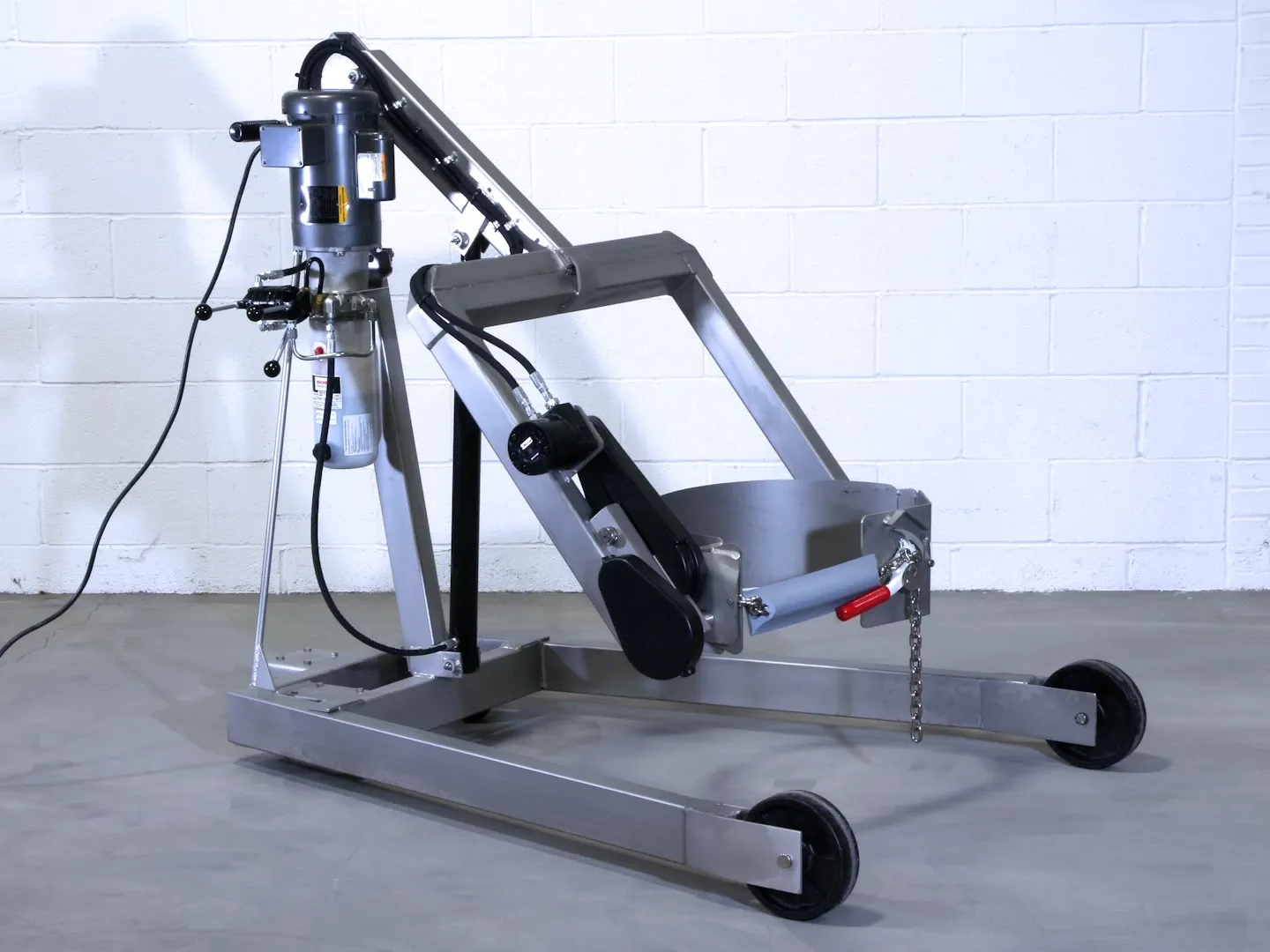 MORSE DRUM 400A-72SS-110 Hydra-Lift Karrier, 1.82m, Stainless, Power Lift/Tilt, 363 kg Cap | AF6EKZ