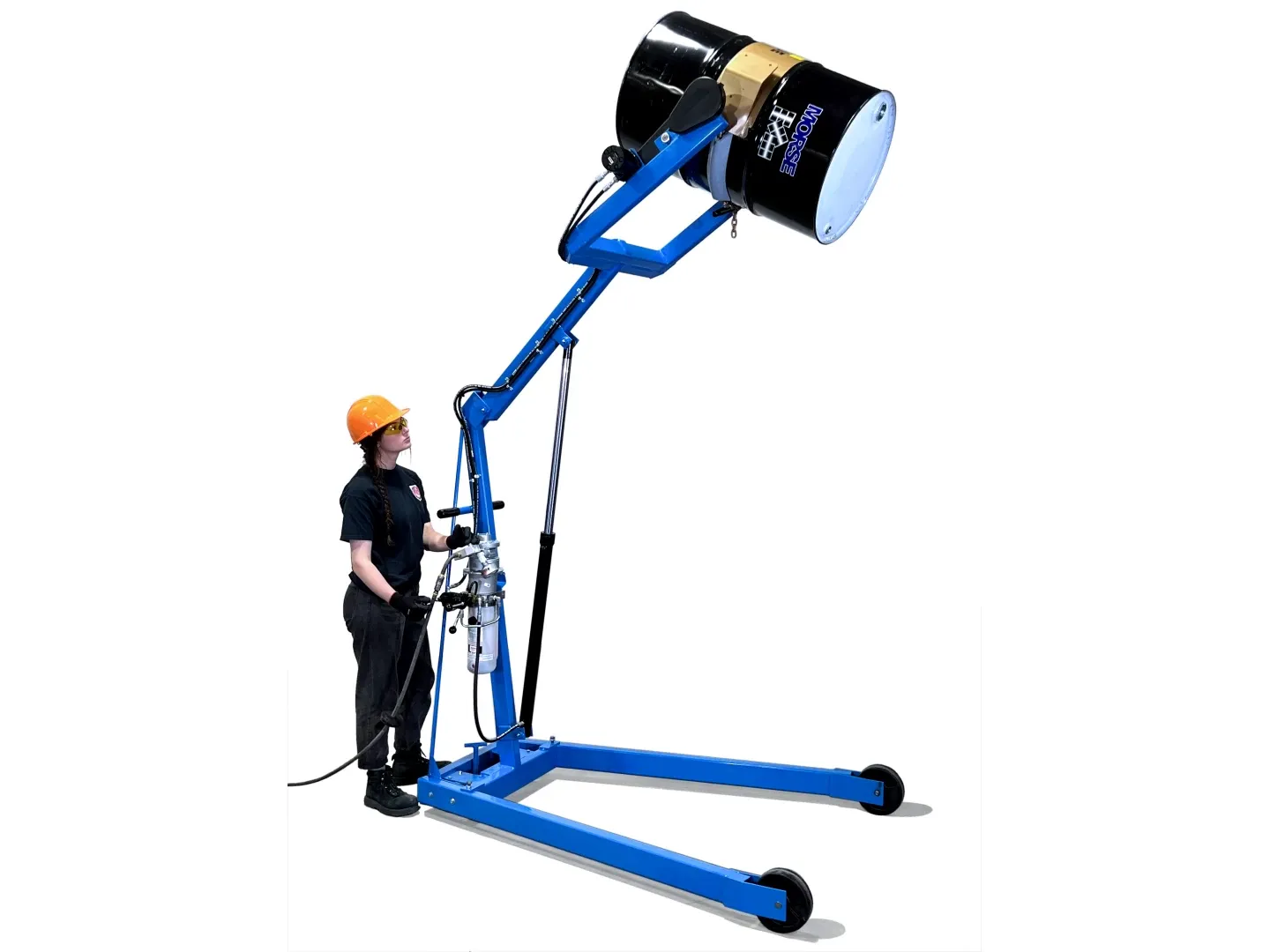 MORSE DRUM 400A-96-114 Hydra-Lift Karrier, 2.44m, Air Power Lift & Tilt, 363 kg Capacity | AF6EJN