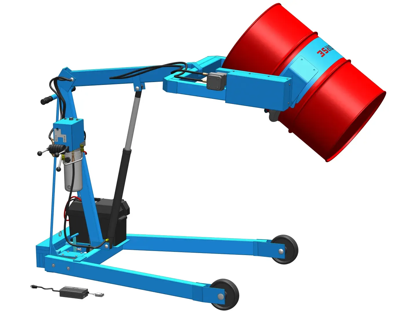 Hydra-Lift Ext Reach Karrier, Power Lift/Tilt, 272Kg Cap 1.80m Dispensing