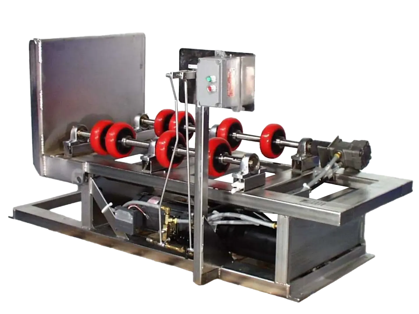 MORSE DRUM 456S Custom Hydra Lift Drum Roller, Stainless Steel | CN2QLN