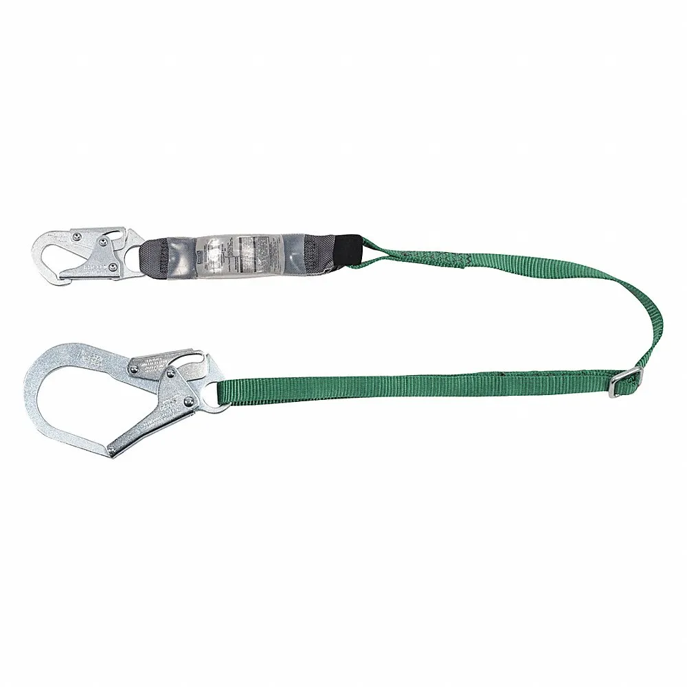 Lanyard, 310 lb. Cap, Green, Adjustable