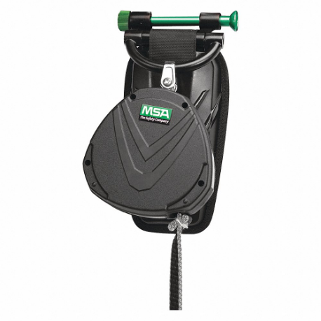 Self-Retracting Lifeline, 2 1/2 Inch Aluminum Snap Hook Anchor