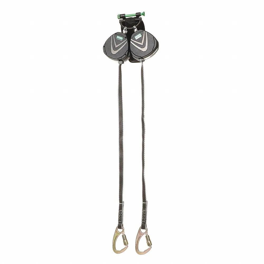 Self-Retracting Lifeline, 2 1/2 Inch Aluminum Snap Hook Anchor