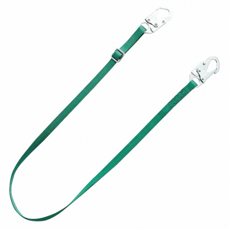 Positioning Lanyard, Steel Snap Hook, 6 Ft Length, 310 Lb Capacity