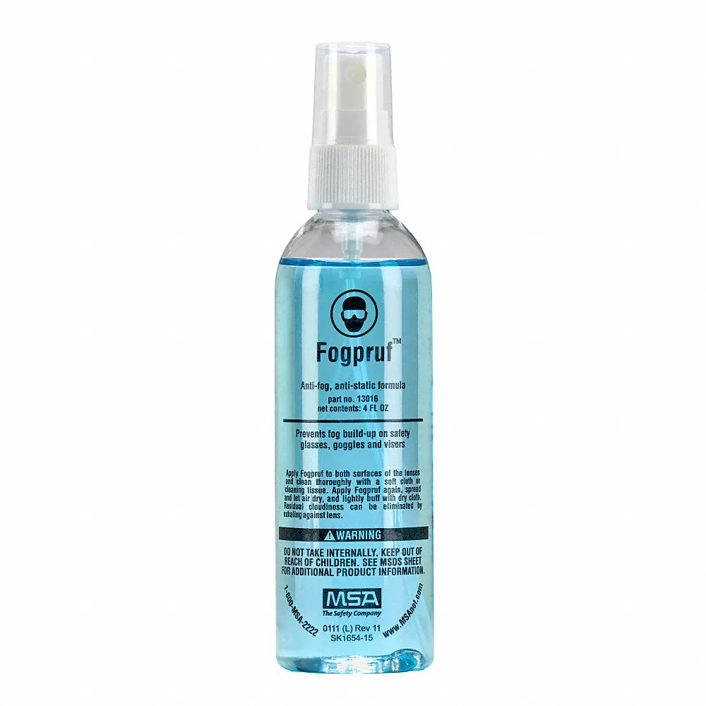 Lens Cleaning Solution, Anti-Fog, Non-Silicone, 4 fl oz Bottle Size