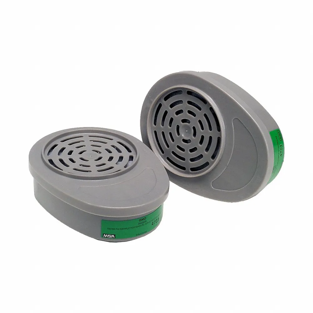 Cartridge, Ammonia/Methylamine, Green Color, Bayonet, Air Purifying Respirator