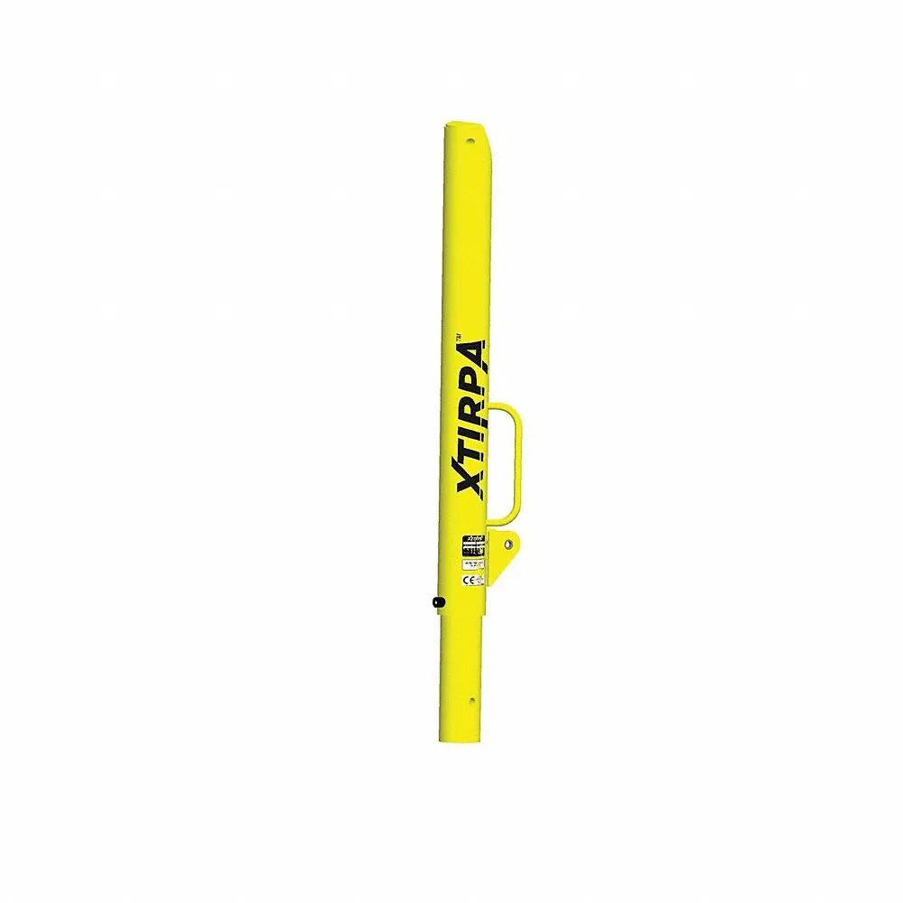 Mast, Adapters/Counterweight System/Davit Arm, Yellow, Powder Coated, Davit Arm, Aluminum