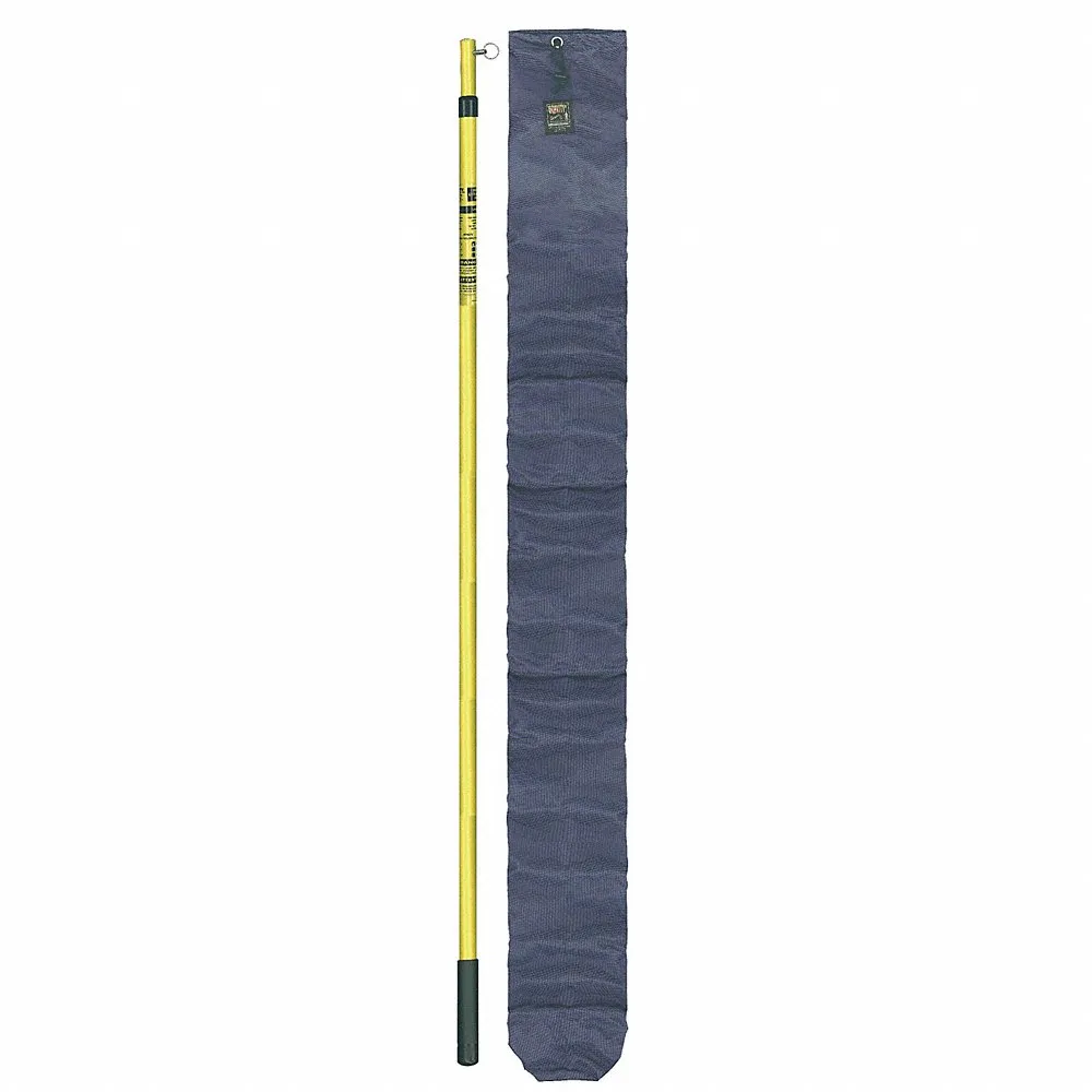 Upper Davit Mast, Yellow, Fiberglass
