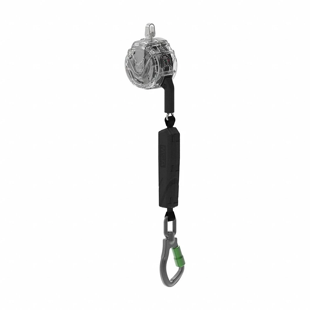 Self-Retracting Lifeline, Aluminium Snap Hook Anchor, Harness Aluminium, 10 ft Line