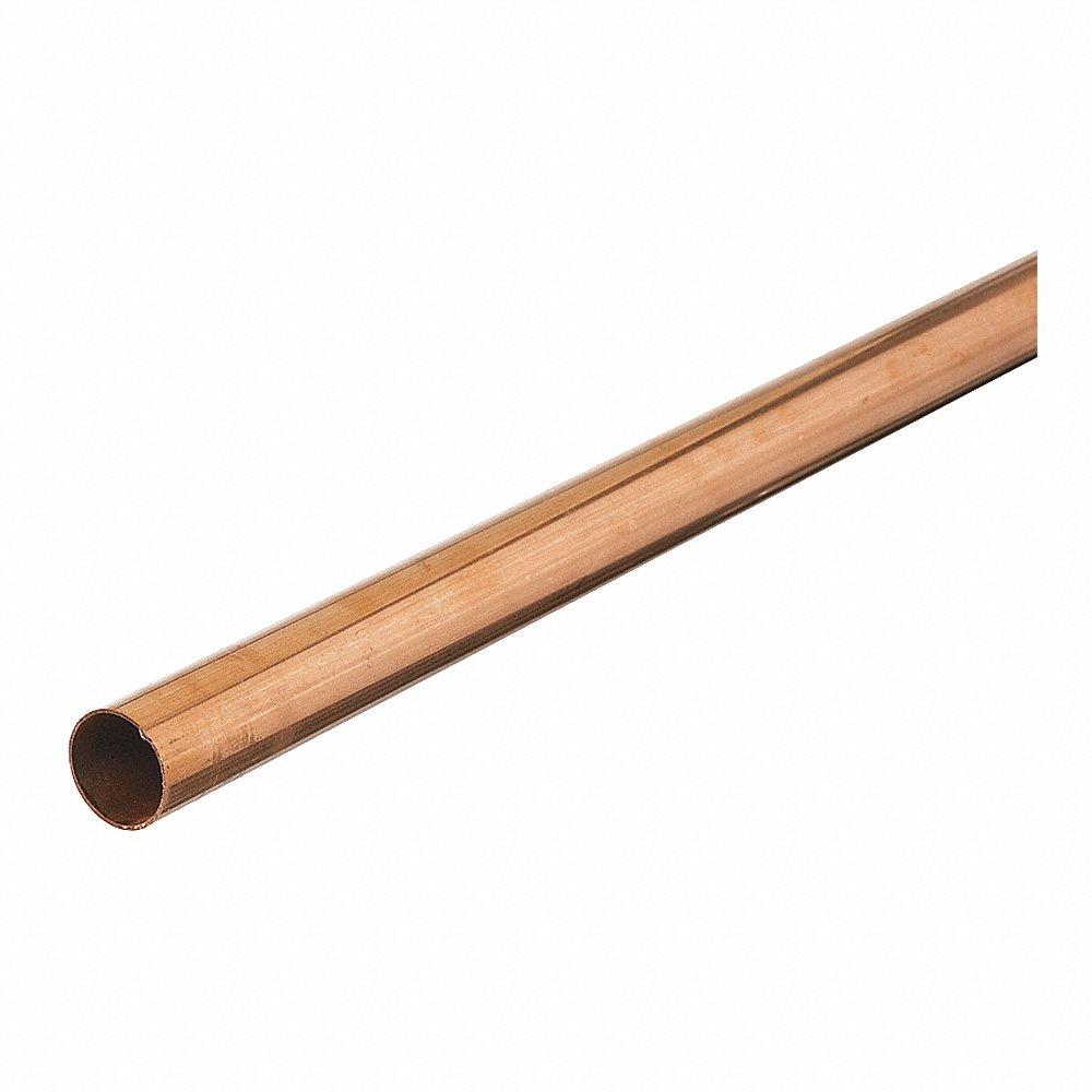 MUELLER INDUSTRIES LH10005 Copper Tubing, Type L, Straight, 1 Inch Size, 5 ft. Length, 0.05 Inch Wall Thickness | CH9XTK 4WTJ3