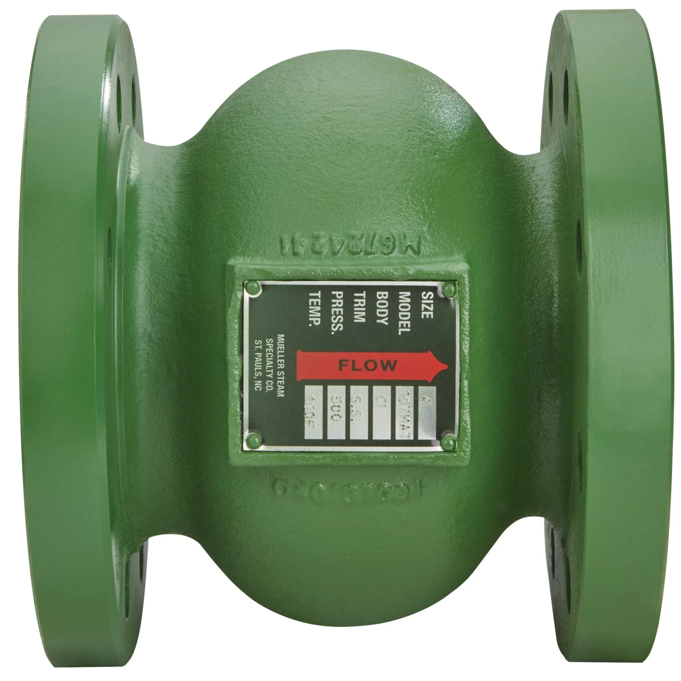 MUELLER STEAM 107MAT 316SS 2