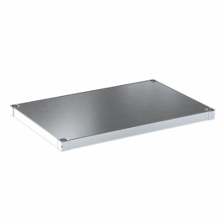 NEW AGE 2436SB Shelf, 36 Inch x 24 Inch Size, Solid Shelf, 800 Lb Shelf Capacity, 16 Ga, Unfinished | CT4BDR 48PF79
