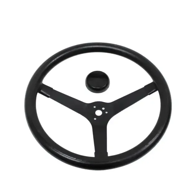 Steering Wheel, 14-3/4 Inch Size Outside Dia,
Center Cap Included