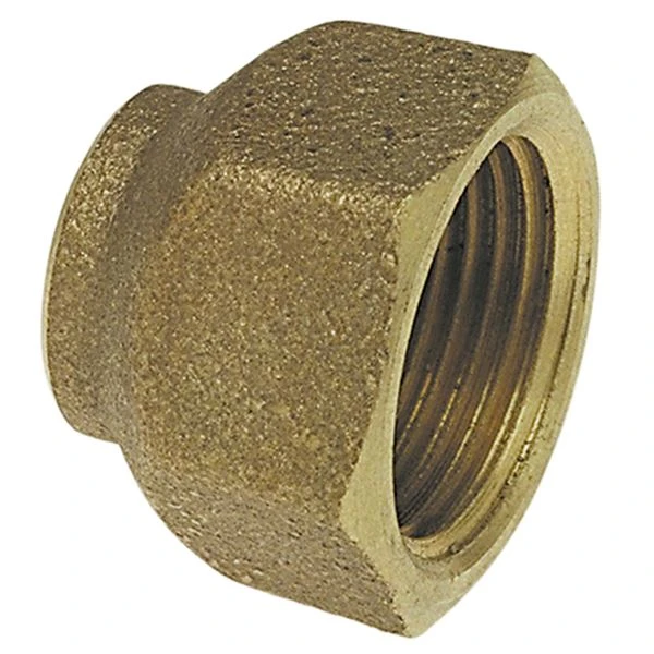 NIBCO 6000400 Tube Nut, 3/4 Inch Size, Flare End Style, Bronze | BU4PAU