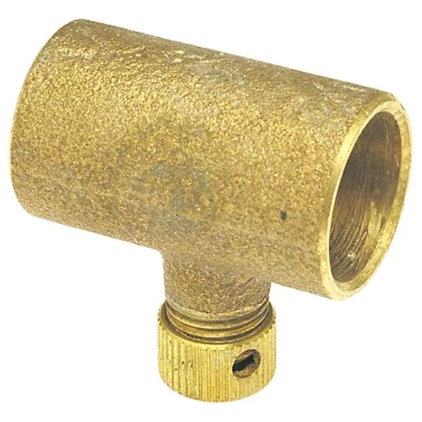 NIBCO B015050 Drain Coupling, 1/2 Inch Size, C End Style, Bronze | BU4PWD