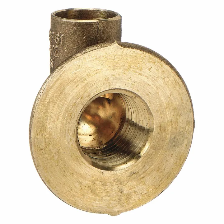NIBCO 708LF-12 Elbow 90 Sink Flanged C x FNPT 1/2 Inch | AJ2HUQ 5GEW5