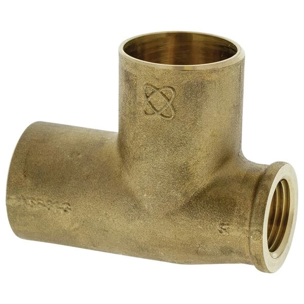 NIBCO 714RR-LF 1X1/2X1 Reducing Tee Low-lead Cast Bronze | AD3MPE 40F246