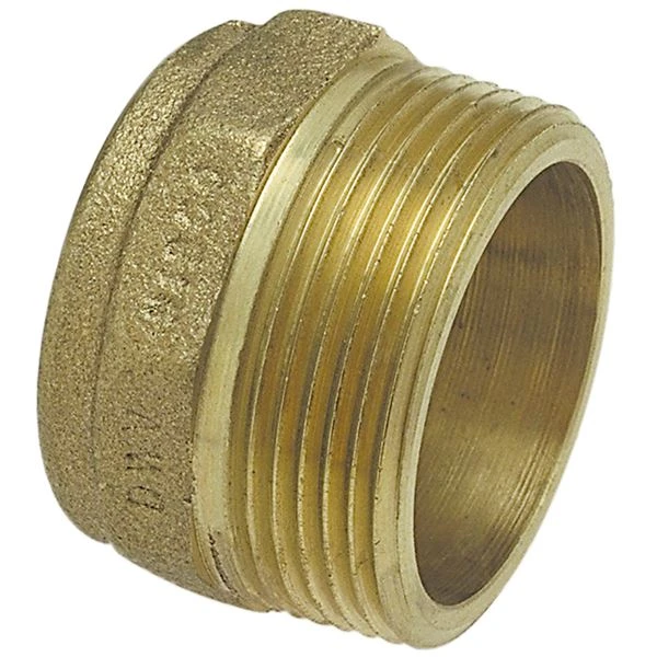 NIBCO E030500 DWV Adapter, 1-1/2 Inch Size, Bronze | BU4QDU