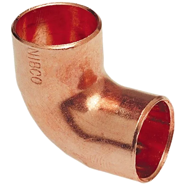 NIBCO 9055350CB Elbow, 3/8 Inch Size, Copper | BU4RHA